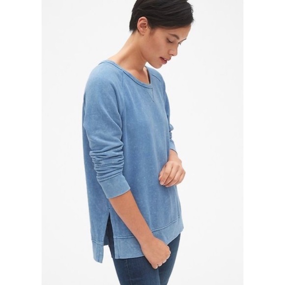 vintage soft pullover sweatshirt tunic